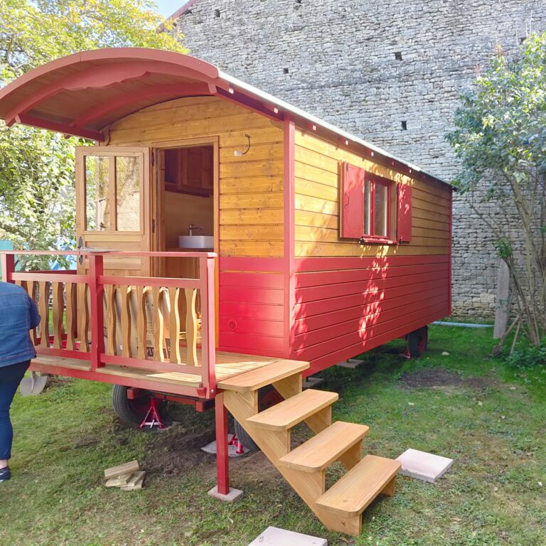 Roulotte bohème à vendre - les roulottes de l'étang